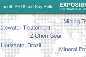 Stop by booth AE 16 and Say Hello – EXPOSIBRAM 2013